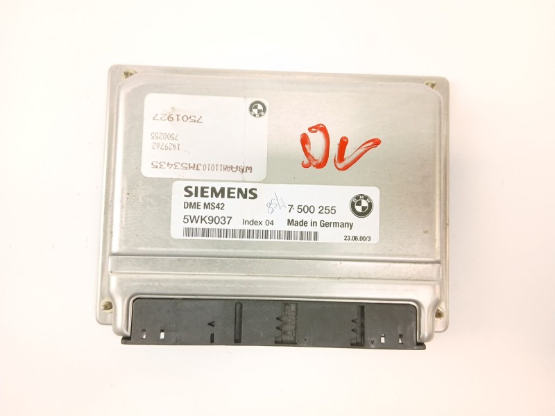 Recambio de centralita motor uce para bmw 3 (e46) 320 i referencia OEM IAM 5WK9037  
