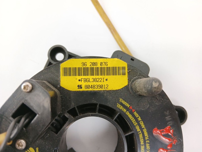 Recambio de anillo airbag para daewoo aranos 2.0 referencia OEM IAM 96208076  