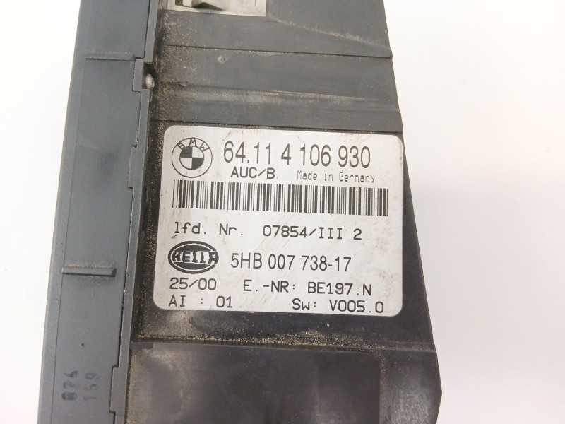 Recambio de mando climatizador para bmw 3 (e46) 320 i referencia OEM IAM 64114106930  