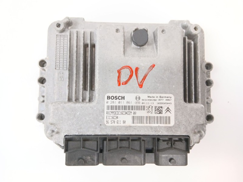 Recambio de centralita motor uce para citroën c2 (jm_) 1.4 hdi referencia OEM IAM 9657061180  