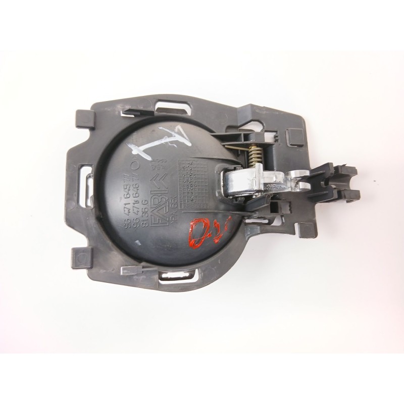 Recambio de maneta interior delantera izquierda para citroën c2 (jm_) 1.4 hdi referencia OEM IAM 9647164577  
