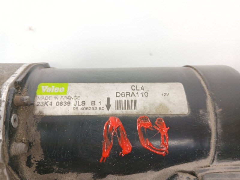 Recambio de motor arranque para citroën c2 (jm_) 1.4 hdi referencia OEM IAM D6RA110  