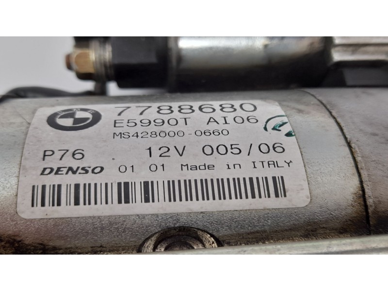 Recambio de motor arranque para bmw serie 5 berlina (e60) 535 d referencia OEM IAM 7788680 12417788680 