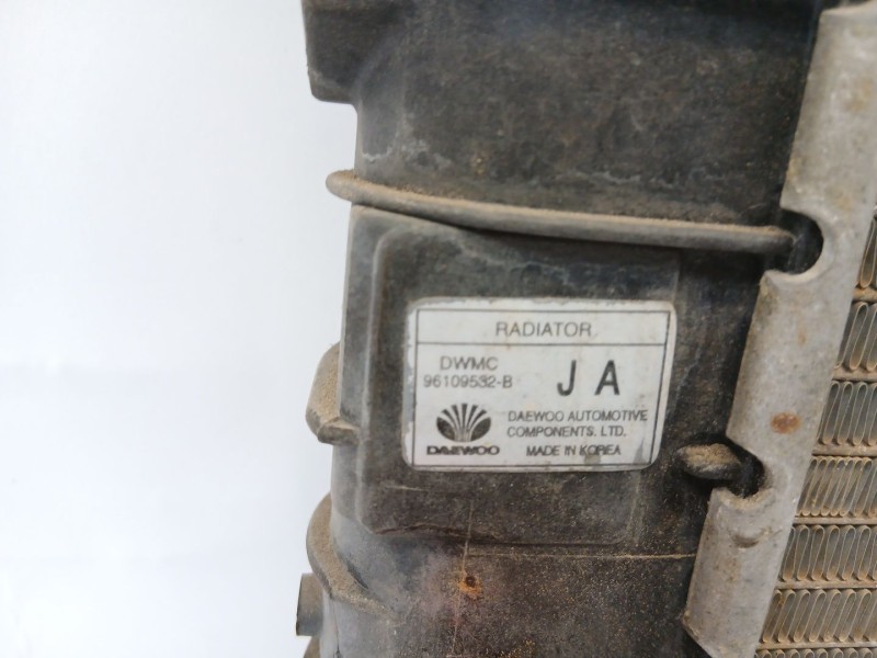 Recambio de radiador agua para daewoo aranos 2.0 referencia OEM IAM 96109532  