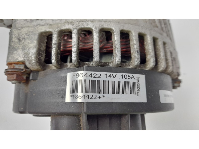 Recambio de alternador para alfa romeo 147 (190) 1.9 jtd referencia OEM IAM F864422 60816557 