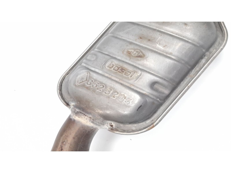 Recambio de tubo escape central para renault kangoo (f/kc0) authentique 4x4 referencia OEM IAM 3523204  