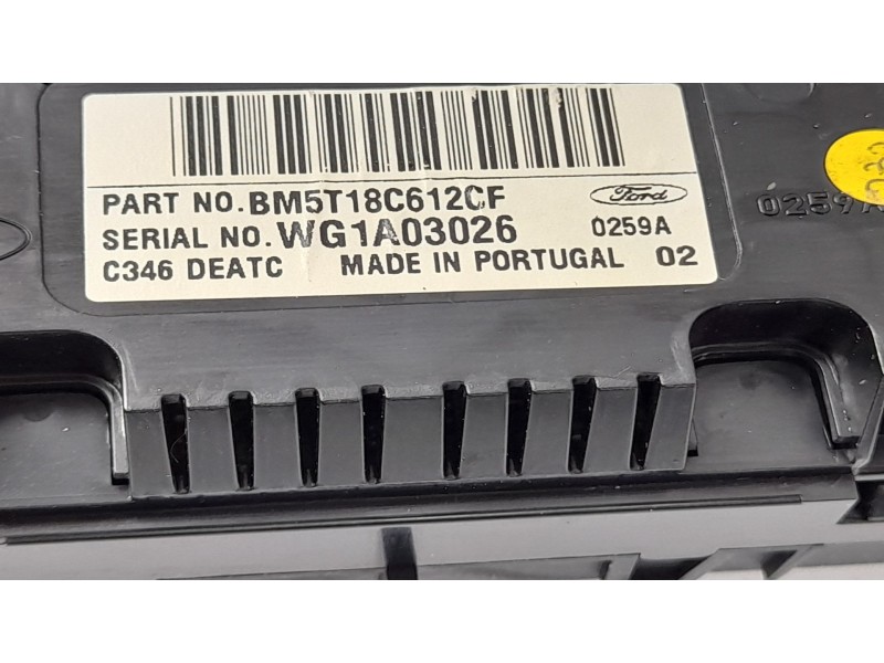 Recambio de mando climatizador para ford focus lim. (cb8) trend referencia OEM IAM BM5T18C612CF  
