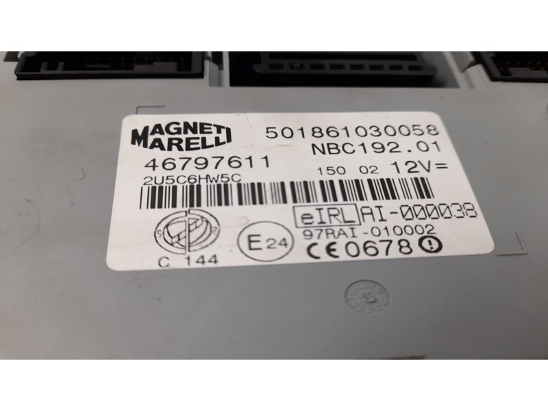 Recambio de modulo electronico para fiat stilo (192) 1.6 16v dynamic referencia OEM IAM 501861030058  