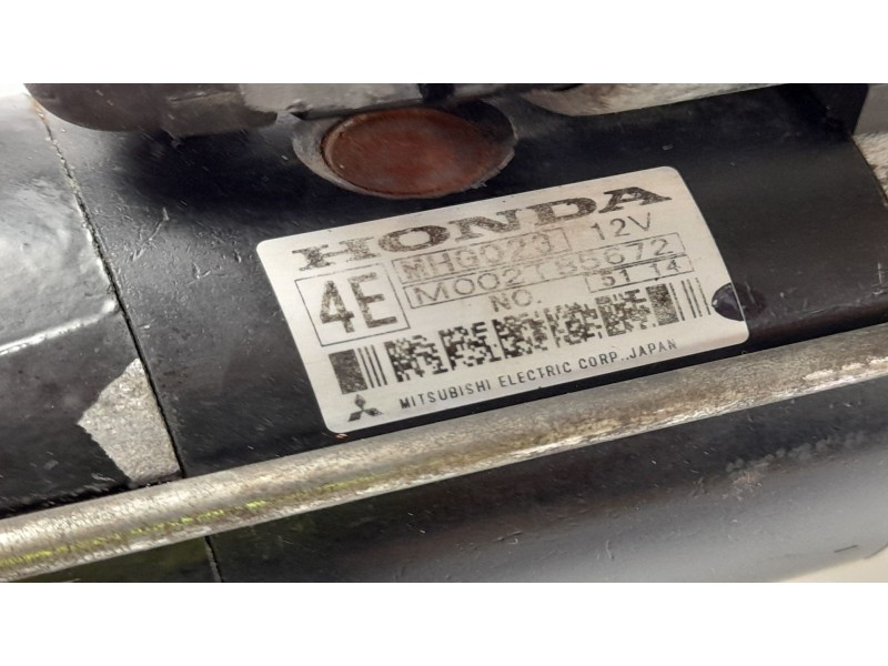 Recambio de motor arranque para honda cr-v (rd8) 2.2 ctdi referencia OEM IAM MHG023 31200RBDE01 