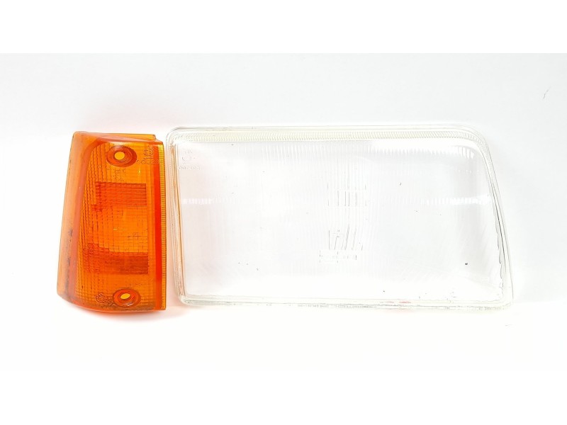 Recambio de faro derecho para seat marbella furgón (028a) 0,9 referencia OEM IAM 007405 006261 
