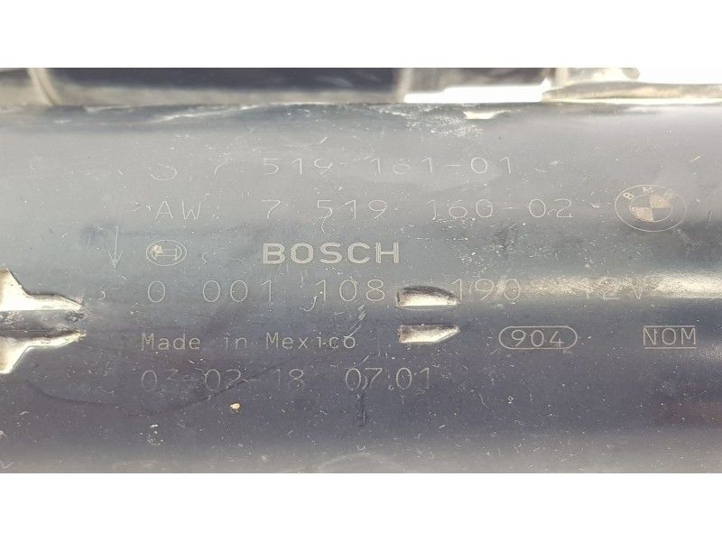 Recambio de motor arranque para bmw x5 (e53) 3.0i referencia OEM IAM 751916101 751916002 0001108190