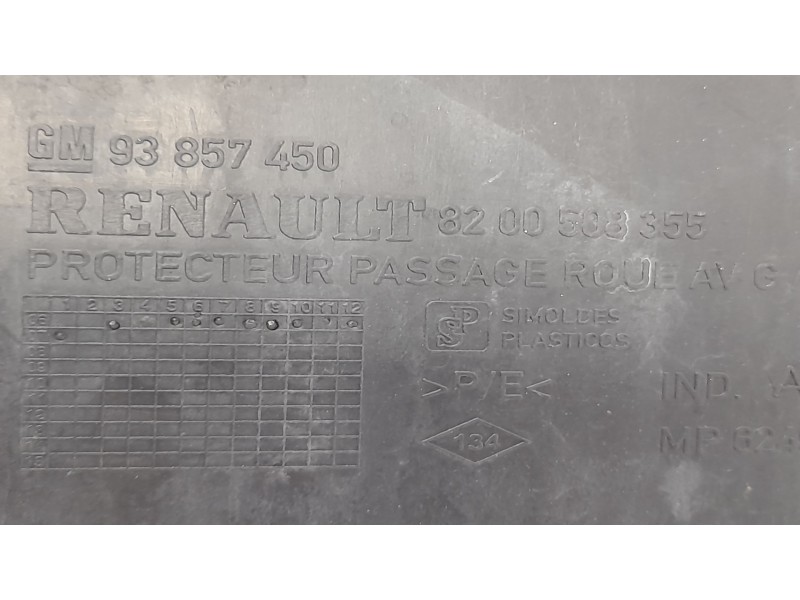 Recambio de paso rueda para opel vivaro a furgón (x83) 2.5 cdti (f7) referencia OEM IAM 93857450 8200508355 