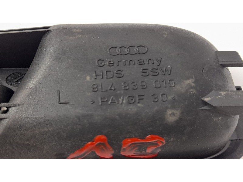 Recambio de maneta interior trasera izquierda para audi a3 (8l1) 1.6 fastback referencia OEM IAM 8L4839019  