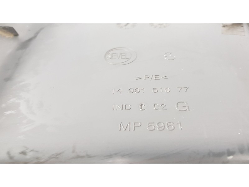 Recambio de moldura para peugeot expert furgón (229) 2.0 hdi referencia OEM IAM 1496151077  