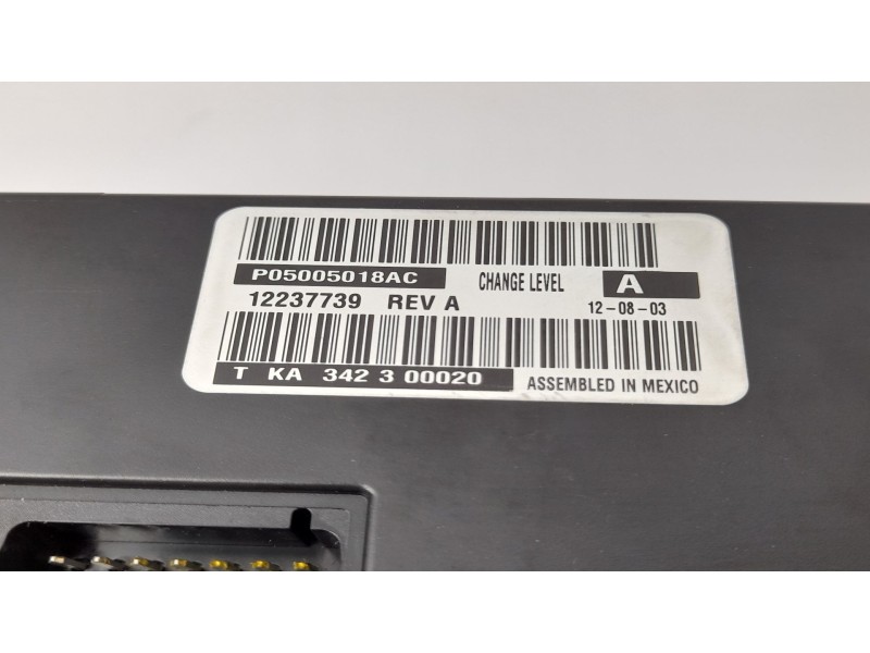 Recambio de mando climatizador para chrysler voyager (rg) 2.4 cat referencia OEM IAM P05005018AC 12237739 