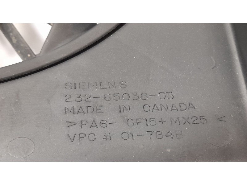Recambio de electroventilador para chrysler voyager (rg) 2.4 cat referencia OEM IAM 2326503803  