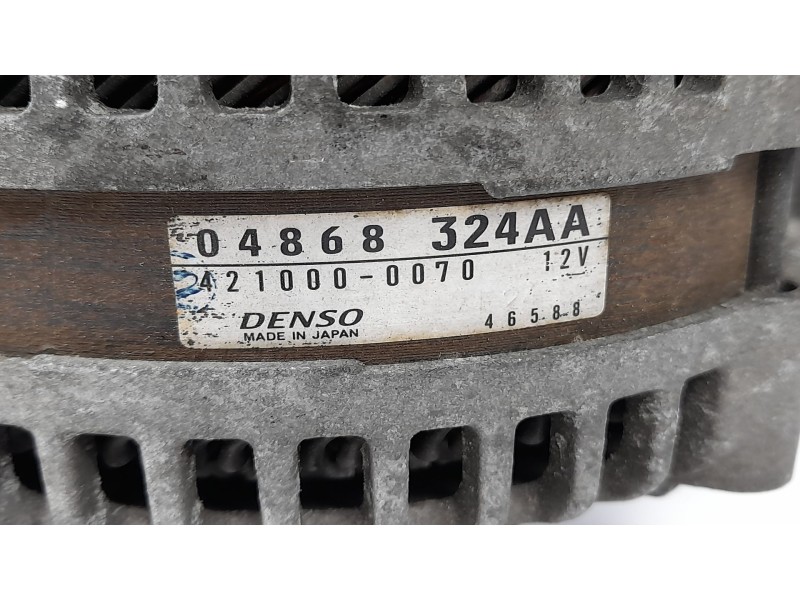 Recambio de alternador para chrysler voyager (rg) 2.4 cat referencia OEM IAM 04868324AA  