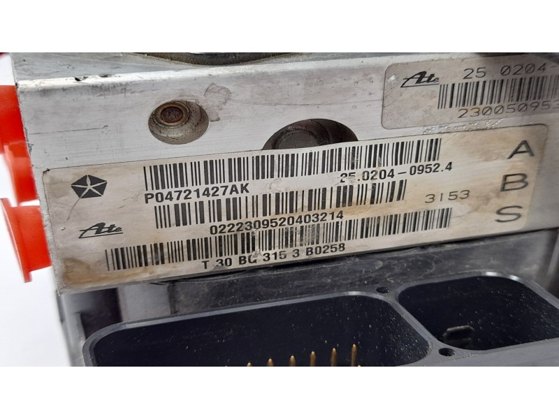 Recambio de abs para chrysler voyager (rg) 2.4 cat referencia OEM IAM P04721427AK 04686702AE 