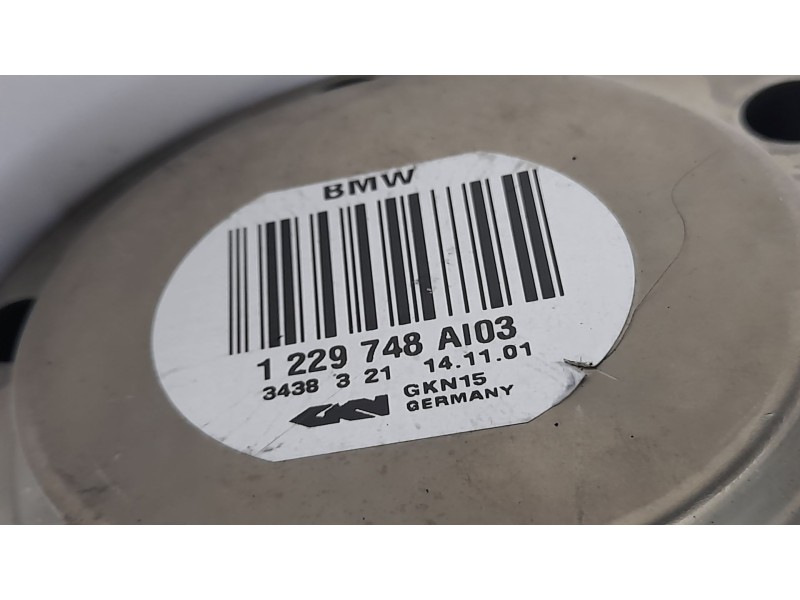 Recambio de transmision trasera izquierda para bmw serie 5 berlina (e39) 2.5 525d referencia OEM IAM 1229748A103 1229748 