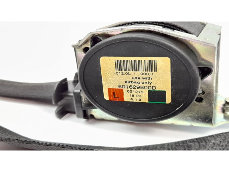 Recambio de cinturon seguridad delantero izquierdo para bmw serie 5 berlina (e60) 535 d referencia OEM IAM 601629800  