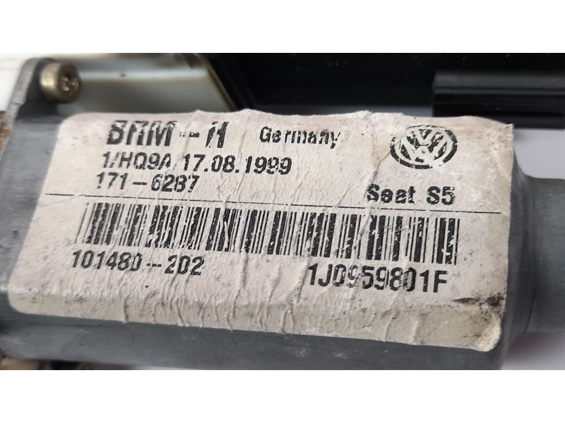 Recambio de motor elevalunas delantero izquierdo para seat toledo (1m2) 1.9 tdi referencia OEM IAM 1J0959801F  
