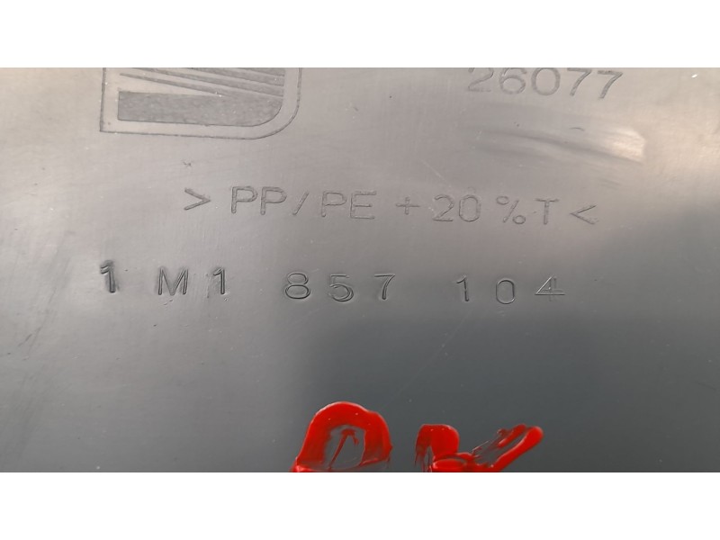 Recambio de guantera para seat toledo (1m2) 1.9 tdi referencia OEM IAM 1M1857104  