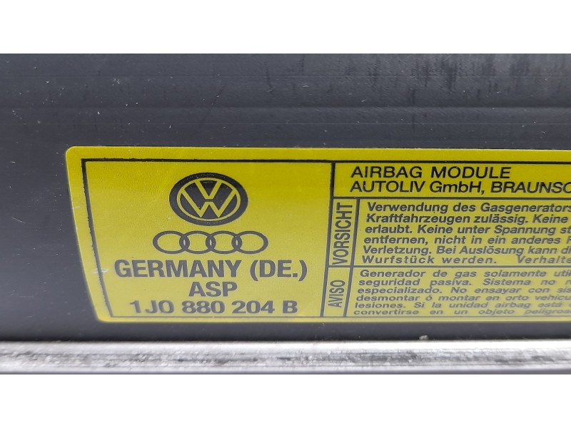 Recambio de airbag delantero derecho para seat toledo (1m2) 1.9 tdi referencia OEM IAM 1J0880204B  
