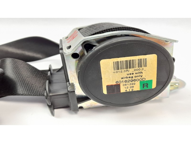 Recambio de cinturon seguridad delantero derecho para bmw serie 5 berlina (e60) 535 d referencia OEM IAM 601629600  