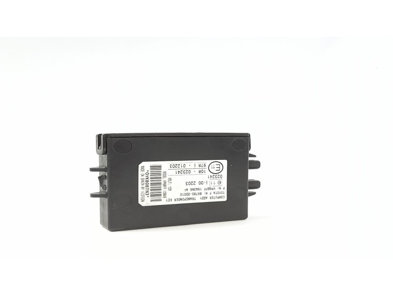 Recambio de modulo electronico para toyota yaris (ksp9/scp9/nlp9) básico referencia OEM IAM 897800D010 VP6BFF14B128A OYK808TN3