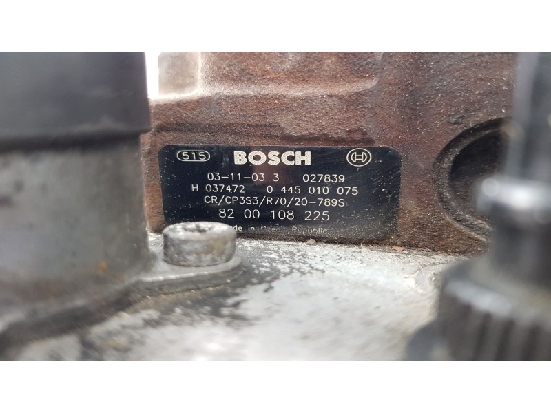 Recambio de bomba inyeccion para renault scenic ii 1.9 dci diesel referencia OEM IAM 0445010075  