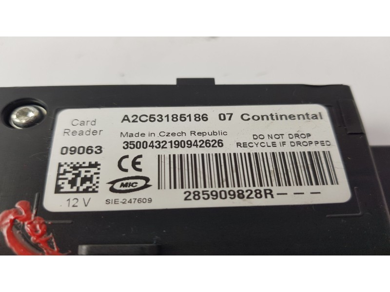 Recambio de conmutador de arranque para renault megane iii coupe dynamique referencia OEM IAM A2C53185186 A2C5318518607 28590982