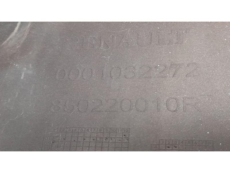 Recambio de paragolpes trasero para renault megane iii coupe dynamique referencia OEM IAM 0001032272 850220010R 