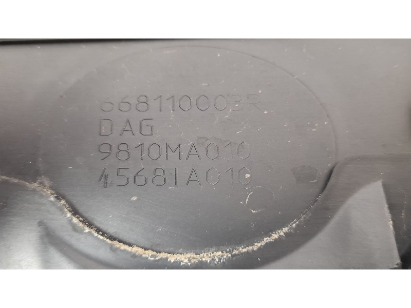 Recambio de torpedo para renault megane iii coupe dynamique referencia OEM IAM 668110003R 9810MA010 45681A010