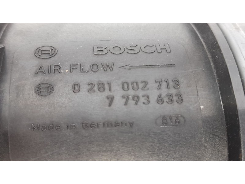 Recambio de caudalimetro para bmw serie 5 berlina (e60) 535 d referencia OEM IAM 0281002713 7793633 
