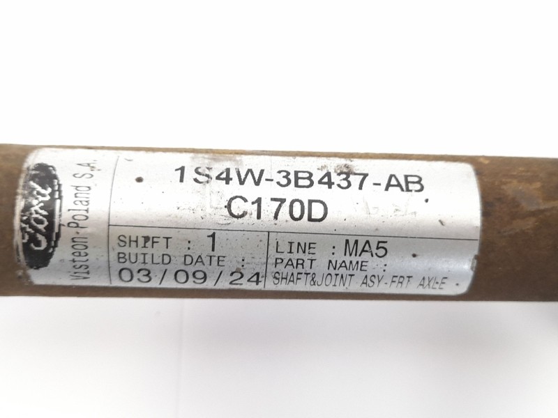 Recambio de transmision delantera izquierda para ford focus sedán (dfw) 1.8 tdci referencia OEM IAM 1S4W3B437AB  