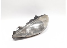 Recambio de faro izquierdo para peugeot 206 fastback (2a/c) 1.9 d referencia OEM IAM 9640559580   2