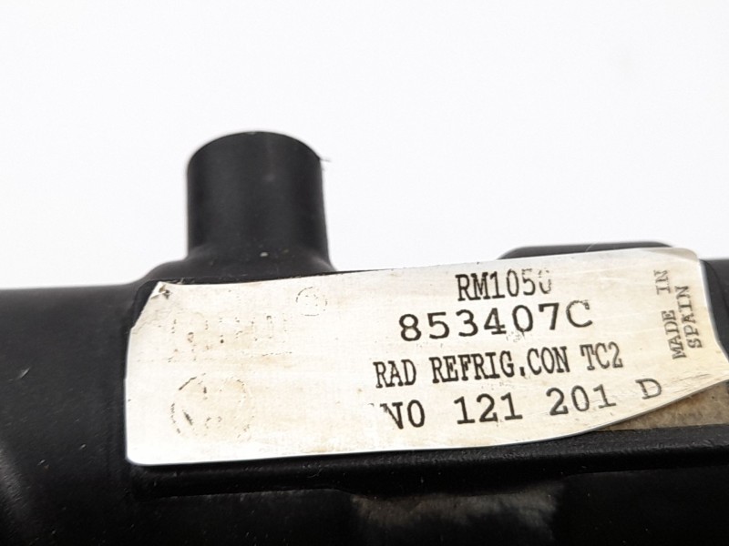 Recambio de radiador agua para volkswagen polo berlina (6n1) 1.9 diesel referencia OEM IAM 853407C 121201D 