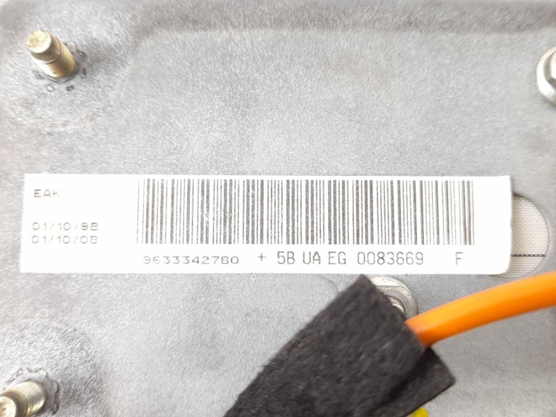 Recambio de airbag delantero derecho para citroen xsara (n1) 1.9 d referencia OEM IAM 9633342780  