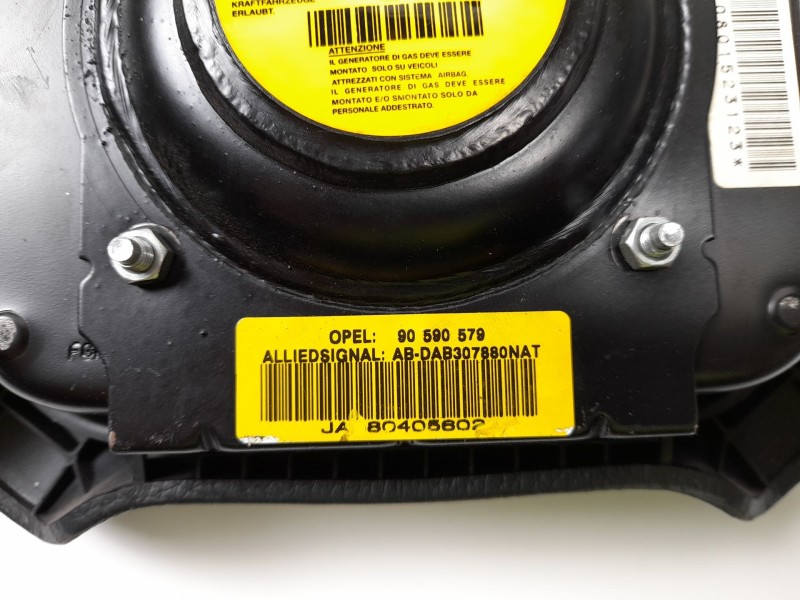 Recambio de airbag delantero izquierdo para opel vectra b (j96) 2.0 dti 16v (f19) referencia OEM IAM 90590579  