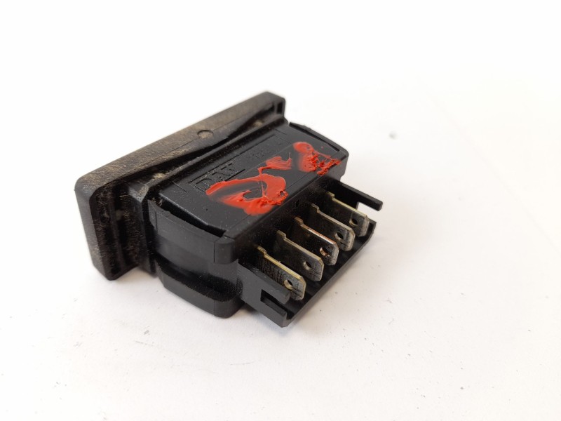 Recambio de mando elevalunas delantero izquierdo para peugeot 205 ii (20a/c) 1.9 diesel referencia OEM IAM   