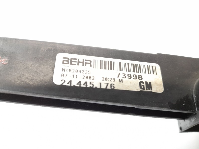 Recambio de electroventilador para opel combo (corsa c) cargo referencia OEM IAM 24445176  