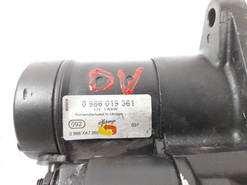 Recambio de motor arranque para opel astra h (a04) 1.7 cdti (l48) referencia OEM IAM 0986019361  