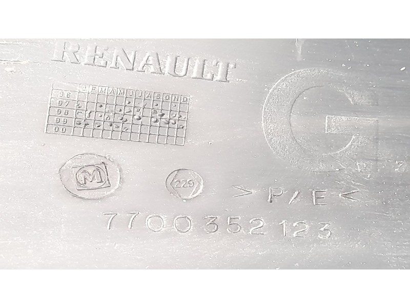 Recambio de puntera paragolpes trasera izquierda para opel movano furgón (f9) 2.8 dti referencia OEM IAM 7700352123  