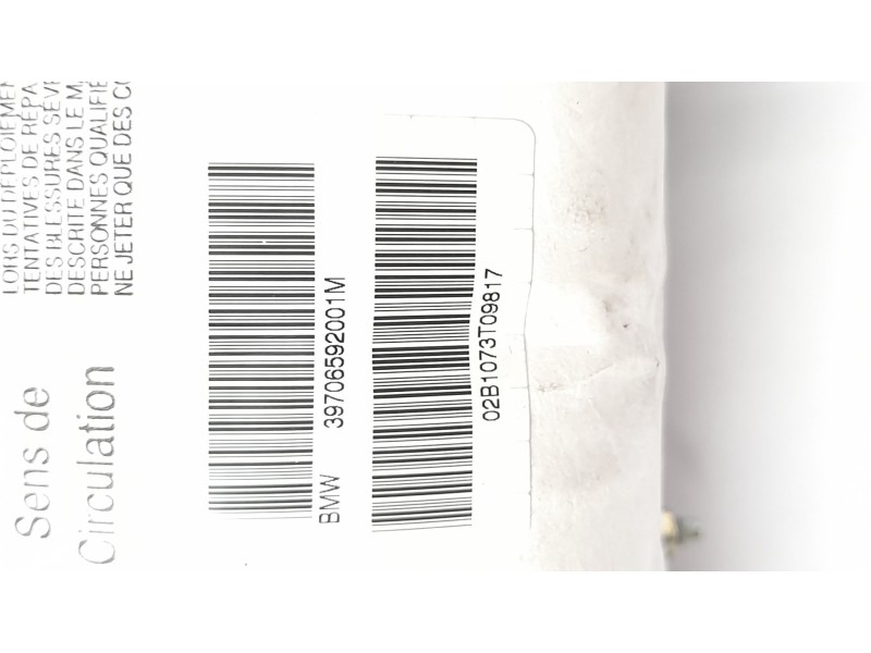 Recambio de airbag delantero derecho para bmw serie 3 touring (e46) 320d referencia OEM IAM 39706592001M  