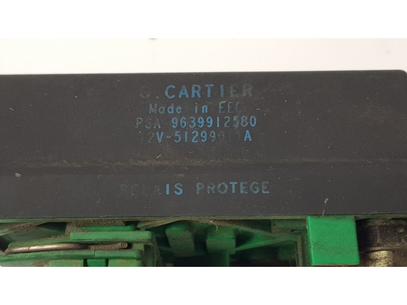 Recambio de caja precalentamiento para peugeot 206 fastback (2a/c) 1.4 i referencia OEM IAM 9639912580  