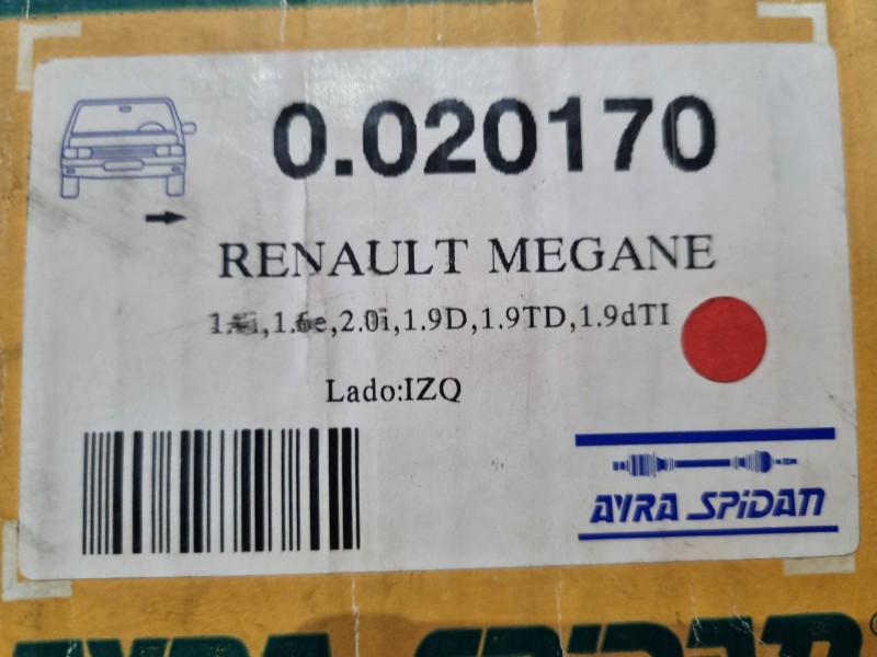 Recambio de transmision delantera izquierda para - modelo sin especificar referencia OEM IAM 317N9212 3402092 