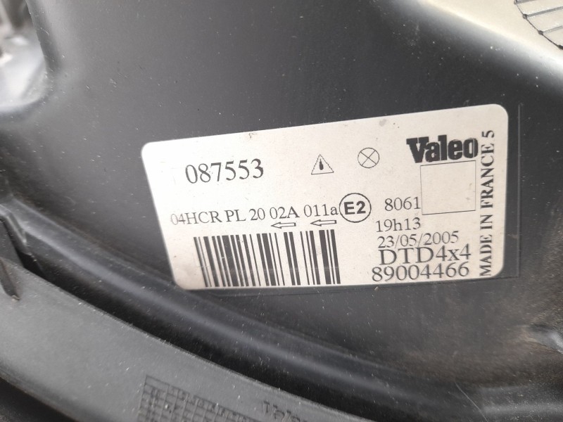 Recambio de faro derecho para renault scenic i (ja..) 2.0 16v rx4 referencia OEM IAM 087553 89004466 