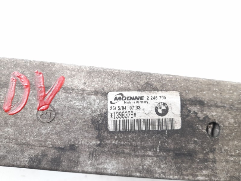 Recambio de intercooler para bmw serie 3 berlina (e46) 320d referencia OEM IAM 1398379 2246795 