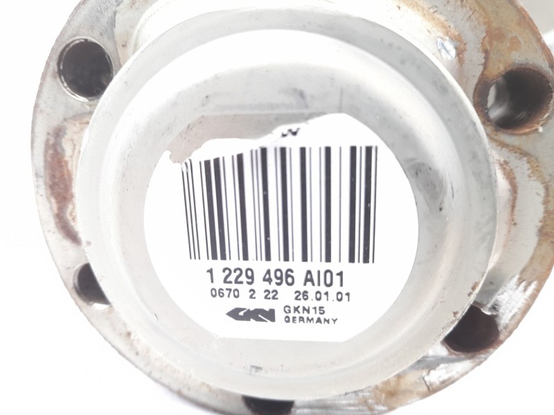 Recambio de transmision trasera derecha para bmw serie 3 berlina (e46) 320d referencia OEM IAM 1229496AI01 0670222 