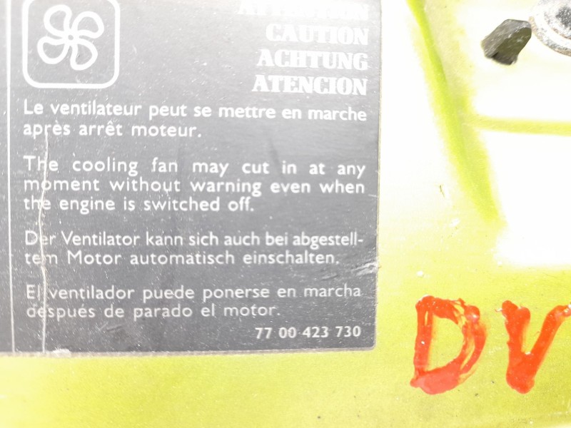 Recambio de panel frontal para renault scenic i (ja..) 1.9 dti (ja0n) referencia OEM IAM 7700423730  